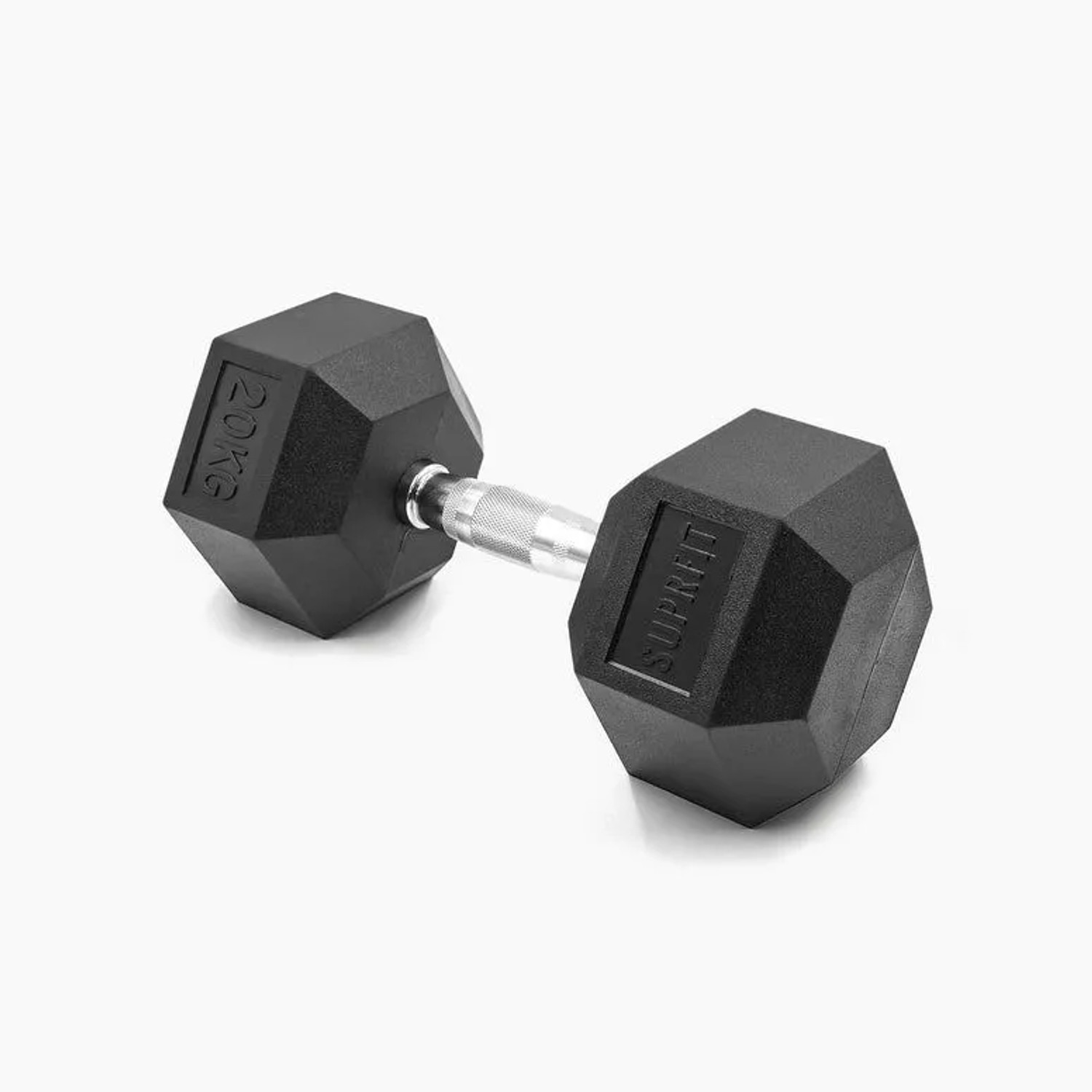 Suprfit Hex Gummi-Kurzhanteln Einzeln 20 kg