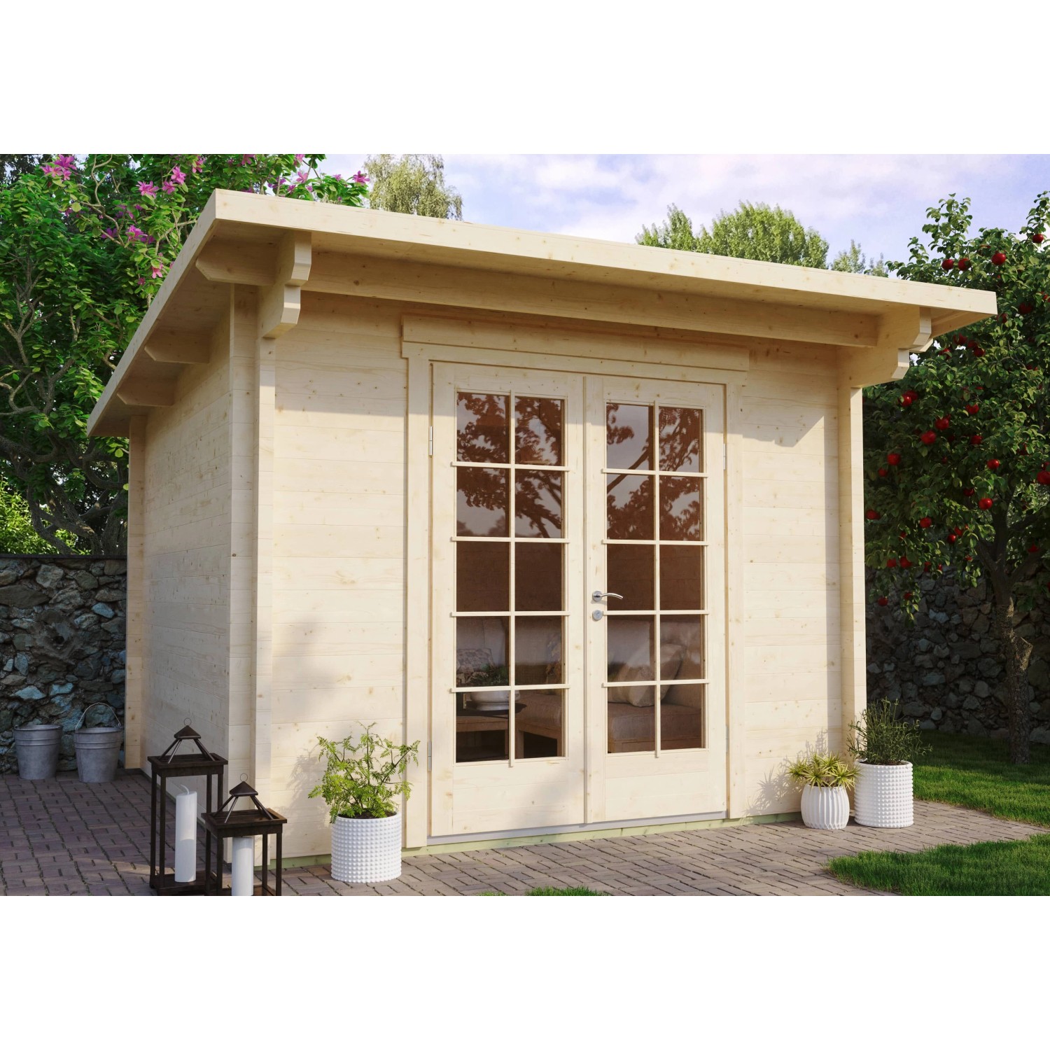 Fjordholz Gartenhaus Modell Jacob 70 A günstig online kaufen