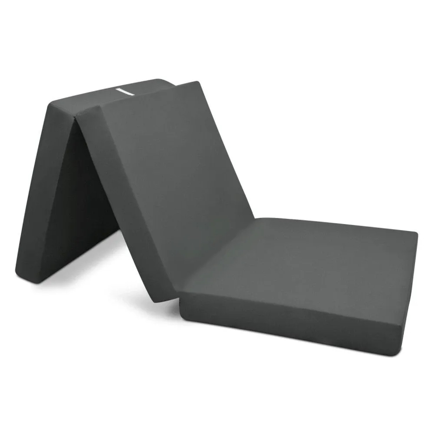 Beautissu Campix Klappmatratze 200x100x10cm Anthrazit