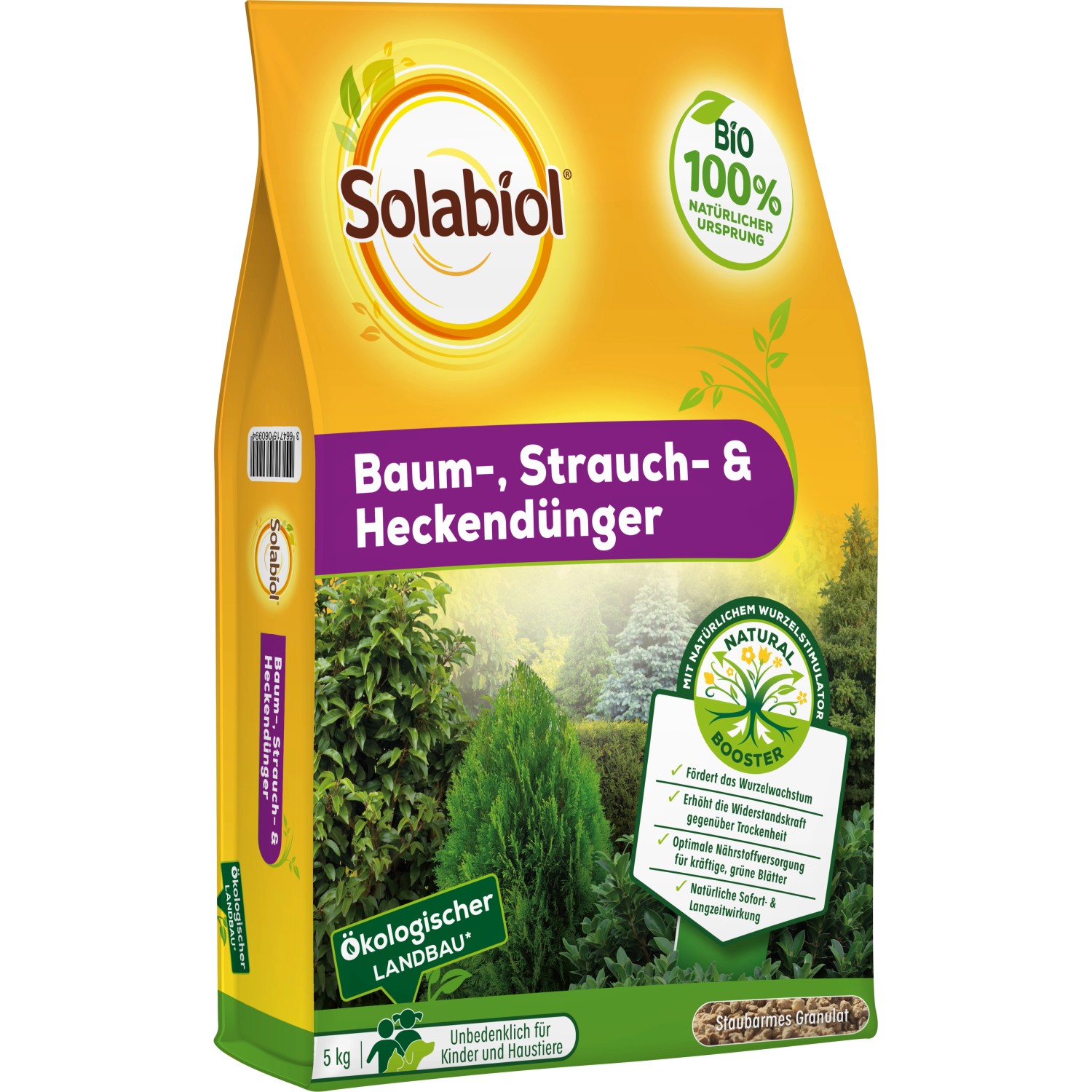 Solabiol Baum-, Strauch & Heckendünger 5 kg günstig online kaufen