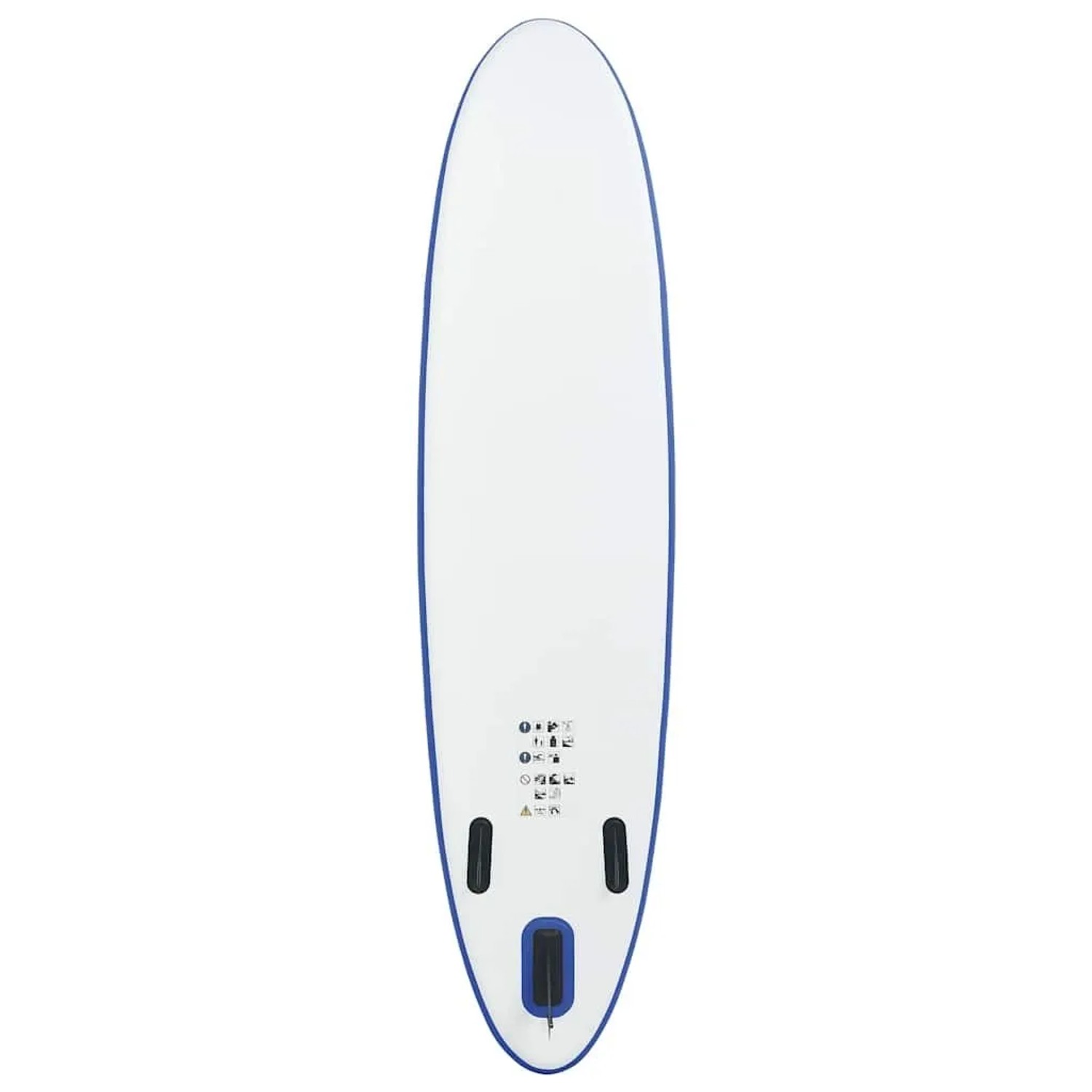 vidaXL SUP-Board Aufblasbar Blau und Weiß 90633_4