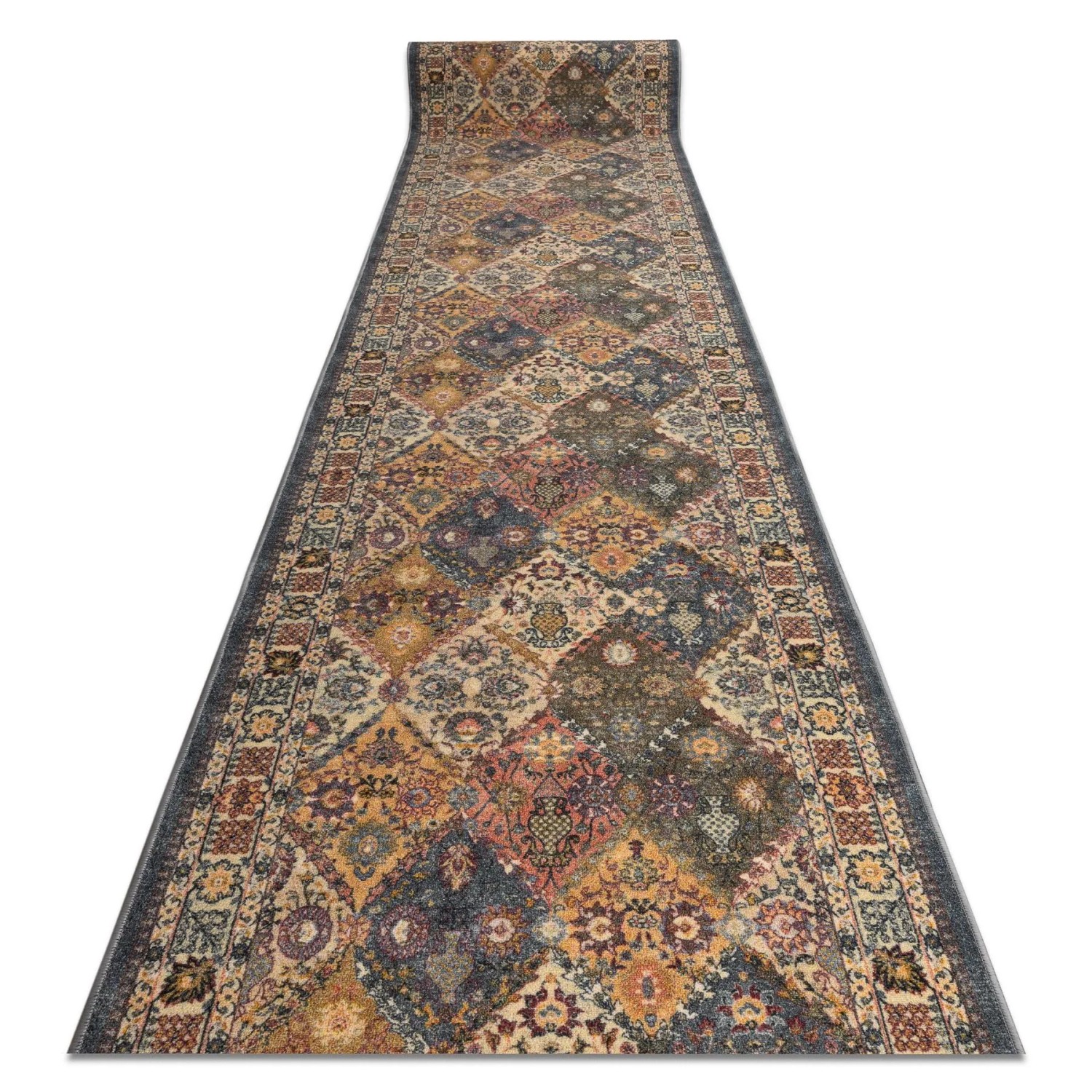 RugsX Läufer Antirutsch Modern VG20121 Beige 80cm 350cm