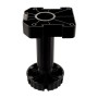 SOTECH 4er Set Möbelfüße Schwarz mit Sockelhöhe 150 mm