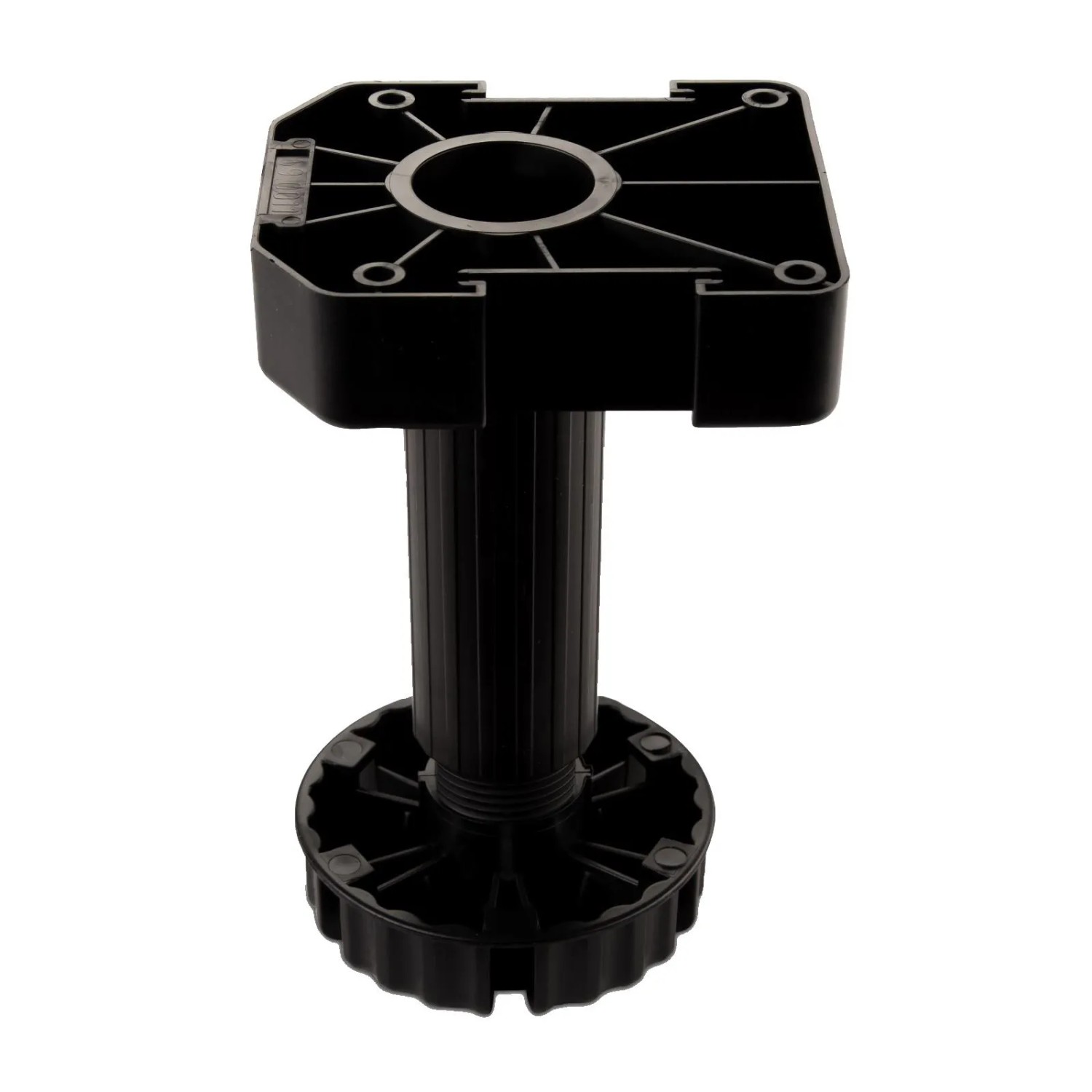 SOTECH 4er Set Möbelfüße Schwarz mit Sockelhöhe 150 mm