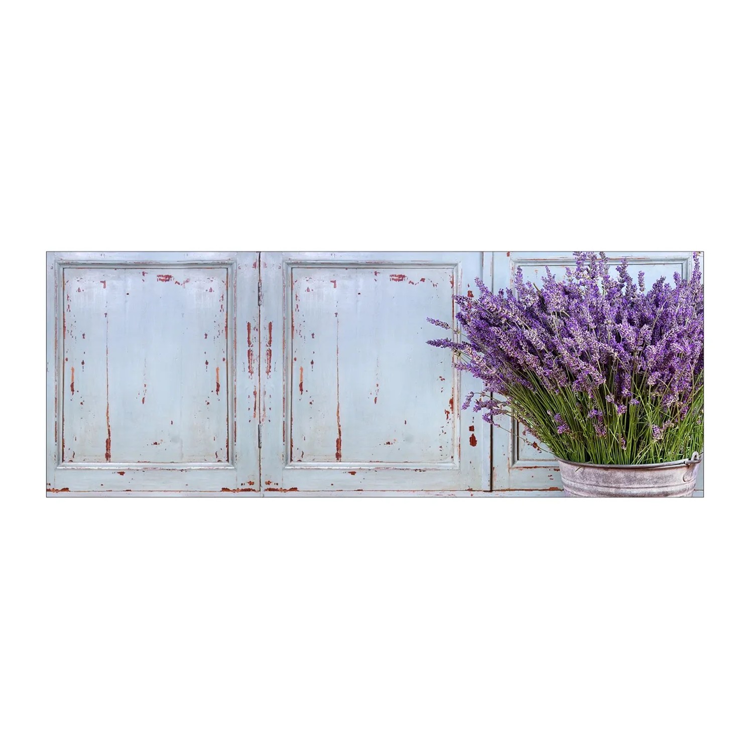 MySpotti Küchenrückwand Profix Cucina Vintage Lavendel 160 x 60 cm Holz