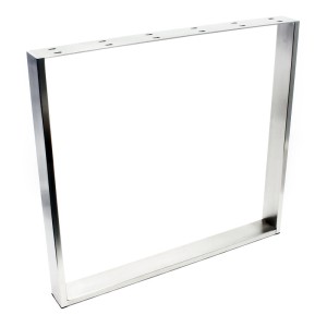 Wiltec Tischgestell 80X73Cm Edelstahl Tischuntergestell Tischkufe Kufengestell