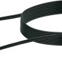 Schwarzes Schwaiger Audio Anschlusskabel mit 3,5 mm Klinkenstecker, 1,5 m lang.