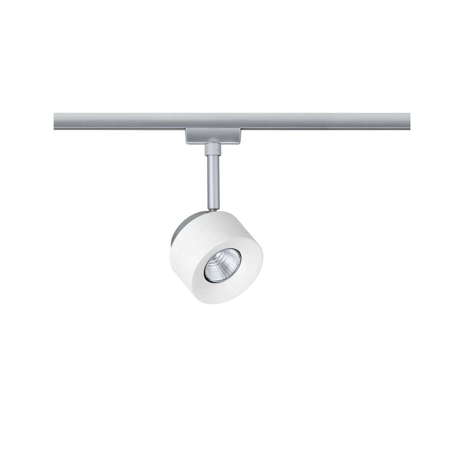 Paulmann URail LED-Spot Pane, weiß/chrom, 7,4W, 2700K, für URail Schienensysteme.