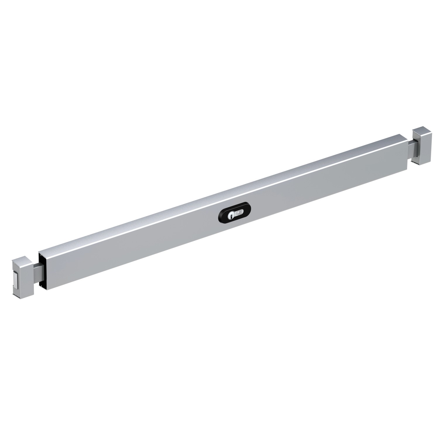 Basi - Panzer-Riegelschloss & Optionales - IROX Edelstahloptik - Panzer-Riegelschloss - PR 900 ZA - 1200-0208