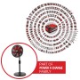 Einhell Akku-Ventilator GE-CF 18/320 P Li-Solo, schwarz-rot, mit Akku-Familie Power X-Change.