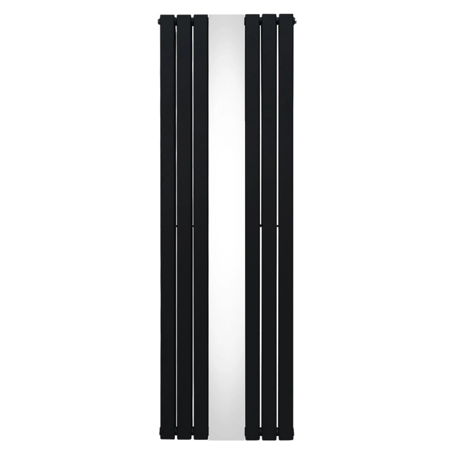 Monstershop Heizkörper mit Spiegel 1800mm x 565mm Schwarz günstig online kaufen