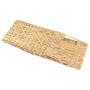 HMF 37241 Aufbewahrungskorb Faltbarer Korb Geflochten Wasserhyazinthe Seegras 36 x 28 x 20 cm_6