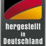 Stema Anhänger: "Hergestellt in Deutschland" Siegel mit Deutschlandflagge.