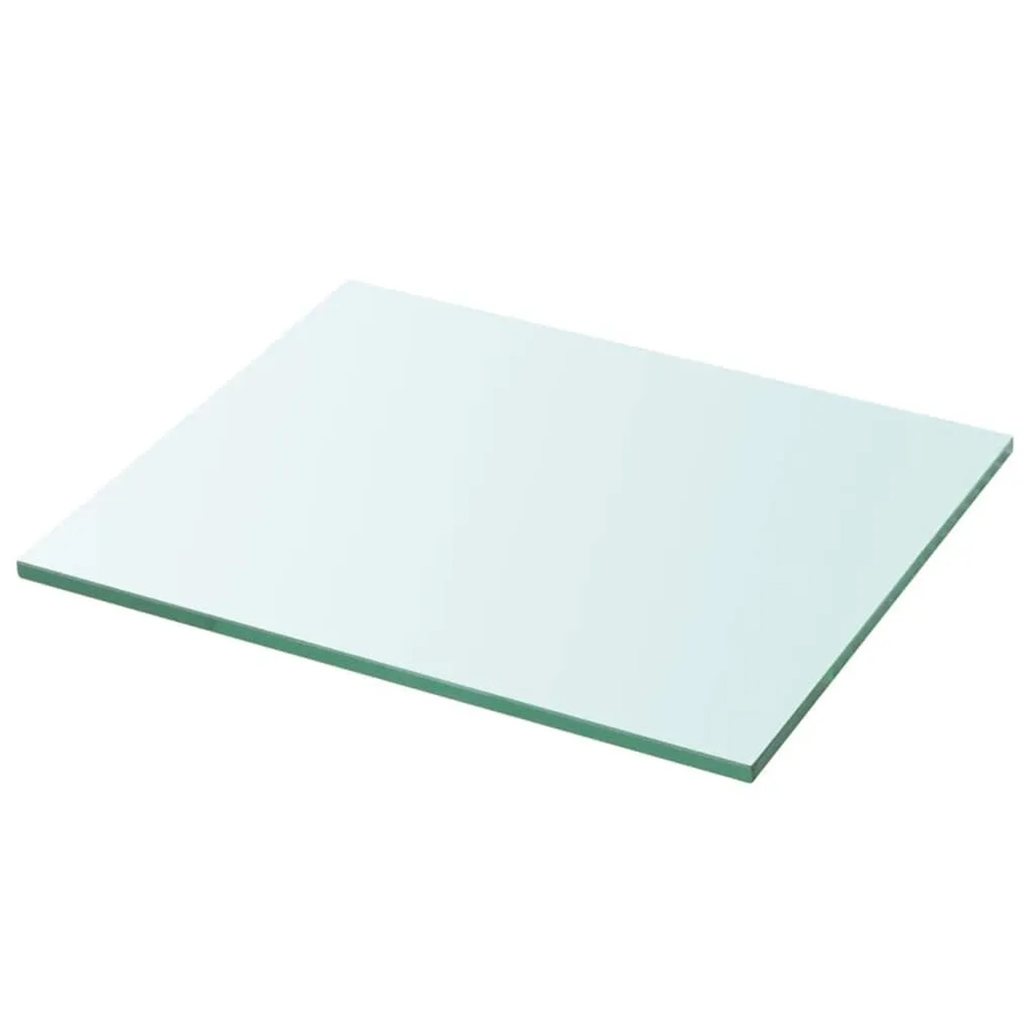 vidaXL Regalboden Glas Transparent 30x25 cm 243810
