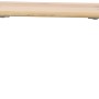 Fun Star Bierzeltgarnitur, 3-teilig, beige: Tisch (110x50cm) und 2 Bänke mit grünem Stahlgestell.