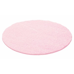 Ayyildiz Hochflorteppich Life 1500, pink, runder Shaggy Teppich mit 200 cm Durchmesser.
