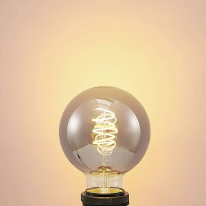 Lucande LED E27 Lampe G95 4W 9927012 aus Glas E27