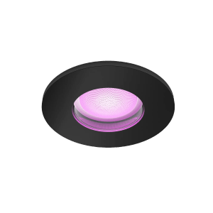 Philips Hue Smart-Einbauspot Xamento White & Color Ambiance Schwarz 1er Pack