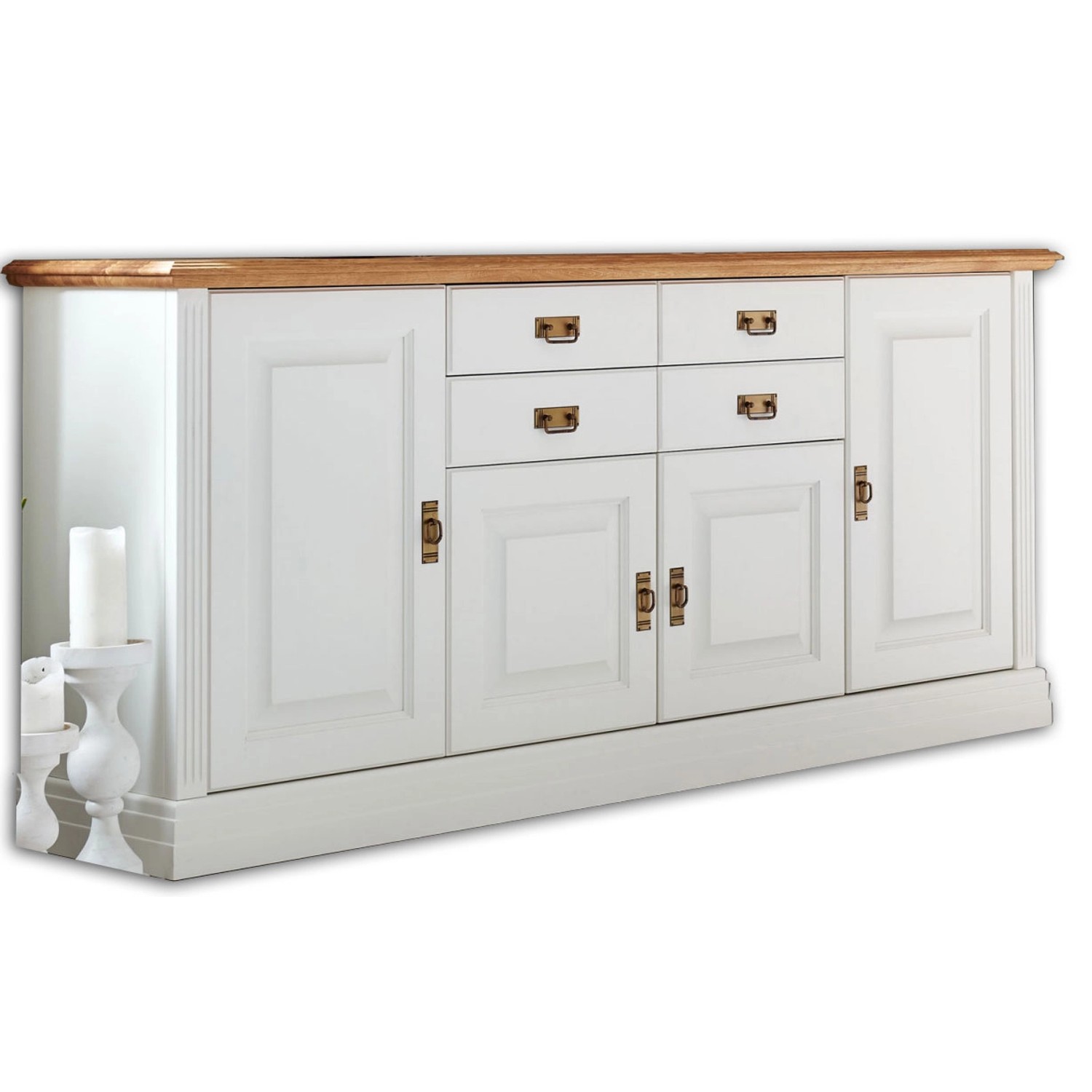 Casamia Sideboard Novara 4-türig 2 Schubladen günstig online kaufen