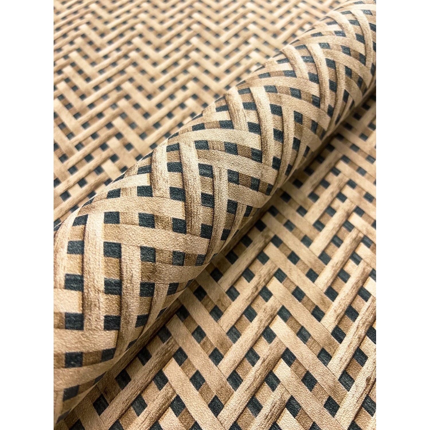 Newroom Vliestapete Hisako Rattan Landhaus FSC® günstig online kaufen