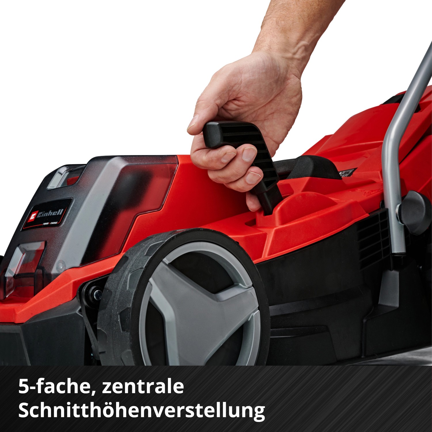 Einhell Power XChange AkkuRasenmäher GECM 18/33 Li 30 l Fangkorb