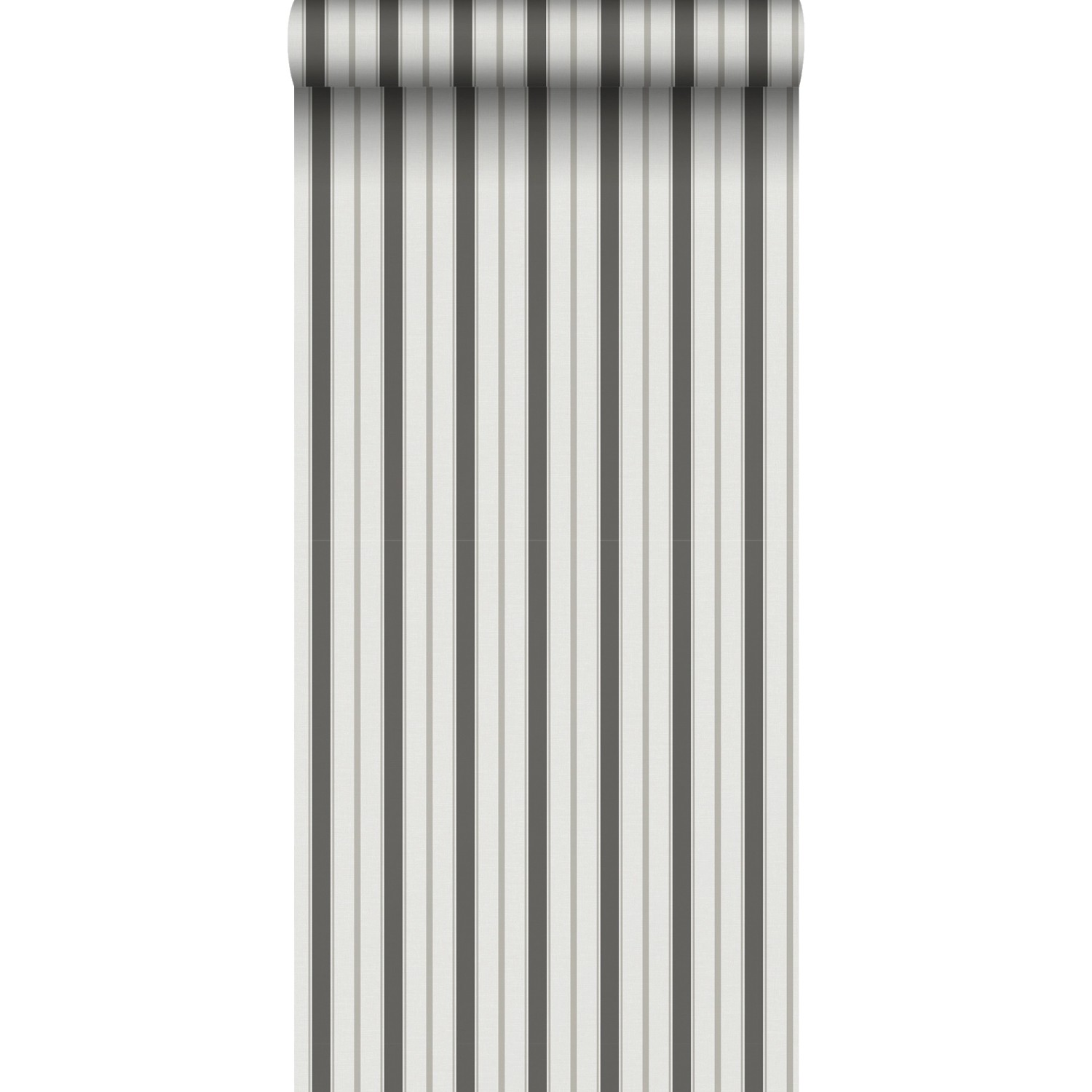 Sanders & Sanders Tapete Streifen Schwarz Und Grau 53 Cm X 1005 Cm 640701 günstig online kaufen