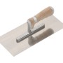 LUX Glättekelle Professional mit Ledergriff, 280mm, für Fliesen- und Fußbodenkleber.