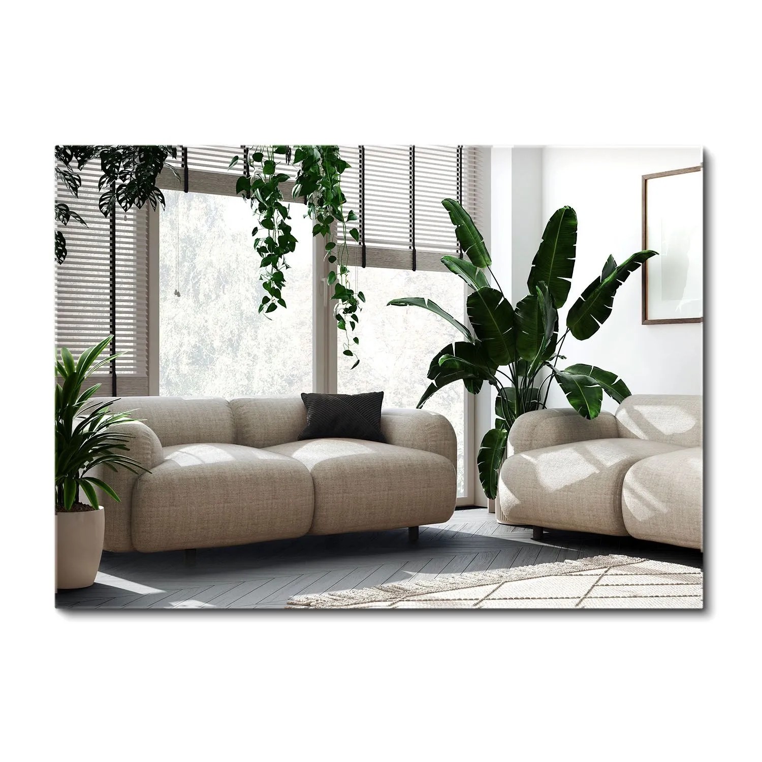 Wallfluent Spiegel Rechteckig Hochkant 70x50 Cm Flurspiegel Rechteckig Spiegel Rechteckig Quer Garderobenspiegel Rechteckig