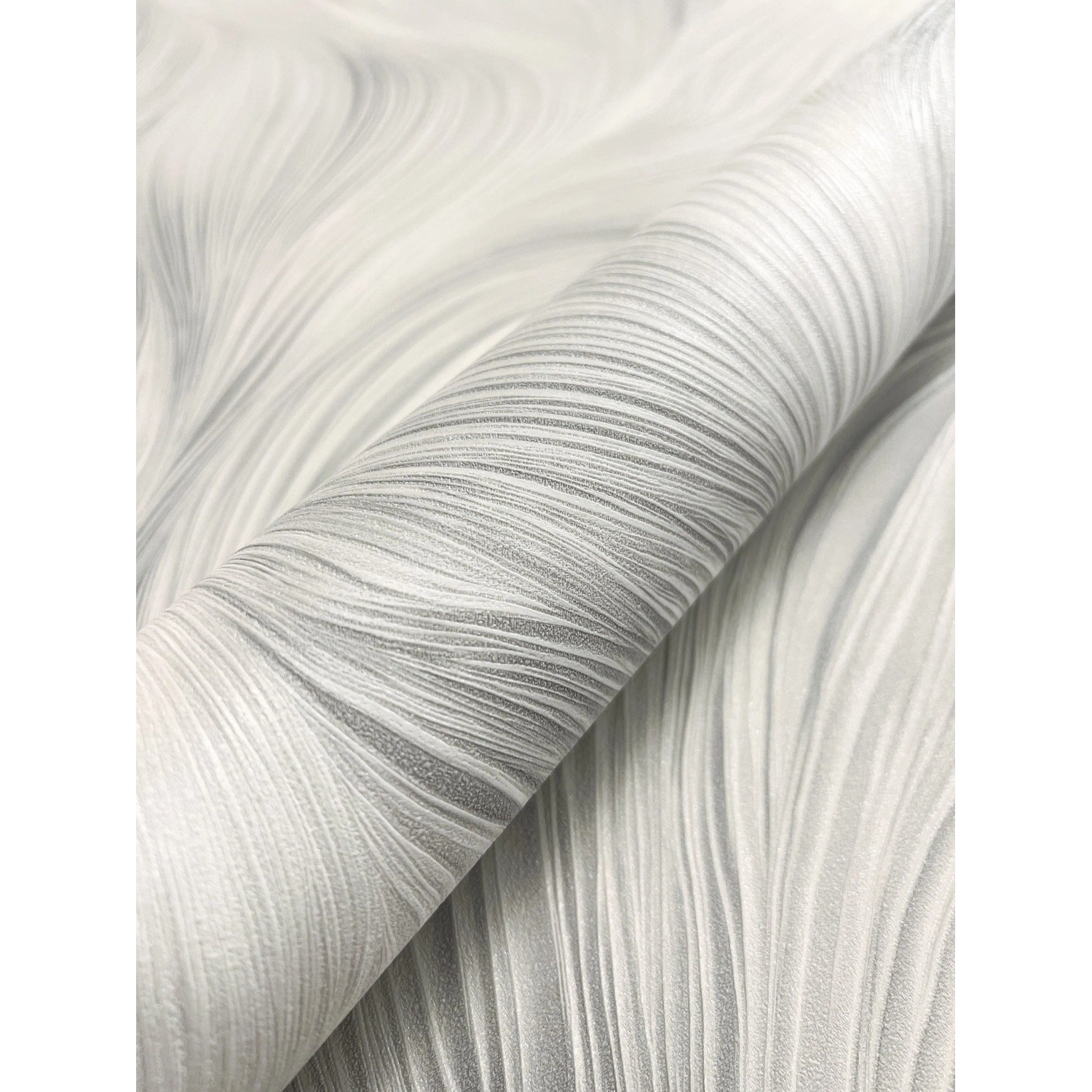 Newroom Vliestapete Kady Hellgrau Linien Modern Strukturiert FSC® günstig online kaufen