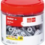 Dose mit 80 fischer Spreizdübeln SX Plus 8x40, geeignet für Beton und Mauerwerk.