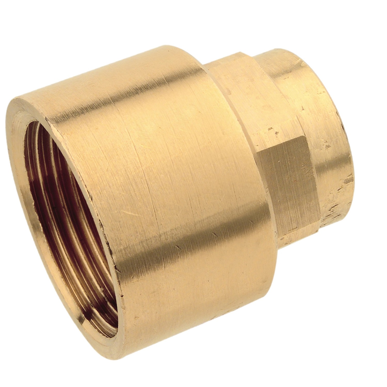 Kirchhoff Übergangsmuffe 15 mm x 18,7 mm (1/2 Zoll IG) 1 Muffe Blank 10 Stück