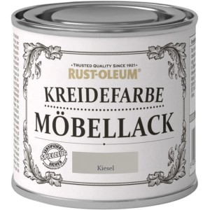 Dose Rust-Oleum Kreidefarbe Möbellack Kiesel Matt, geeignet für Möbelrenovierung.