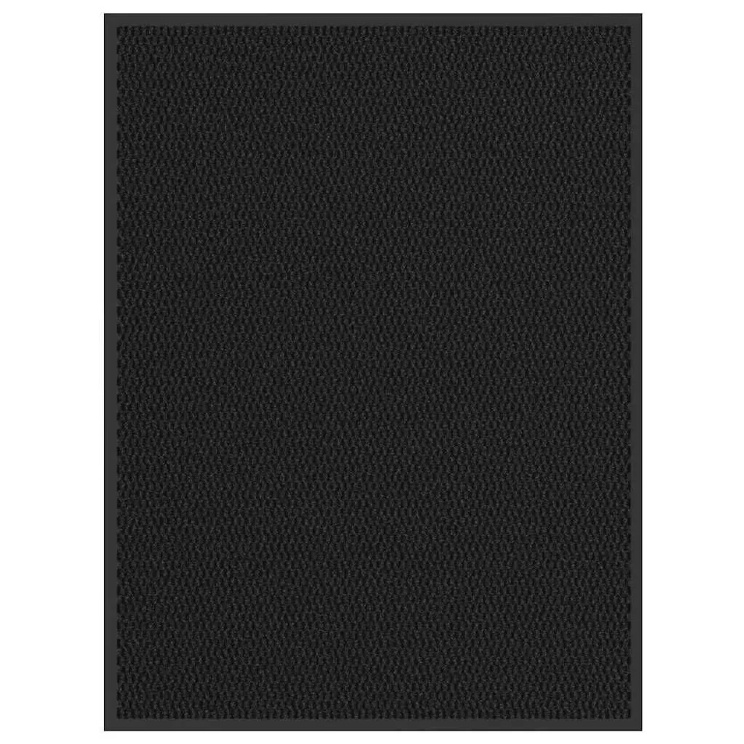 vidaXL Fußmatte 80x120 cm Schwarz 4105561 günstig online kaufen