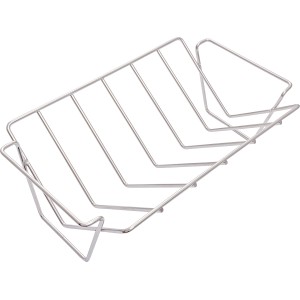 Char-Broil Grill+ Rippen- und Bratenhalter aus Edelstahl, ein Grillutensil.