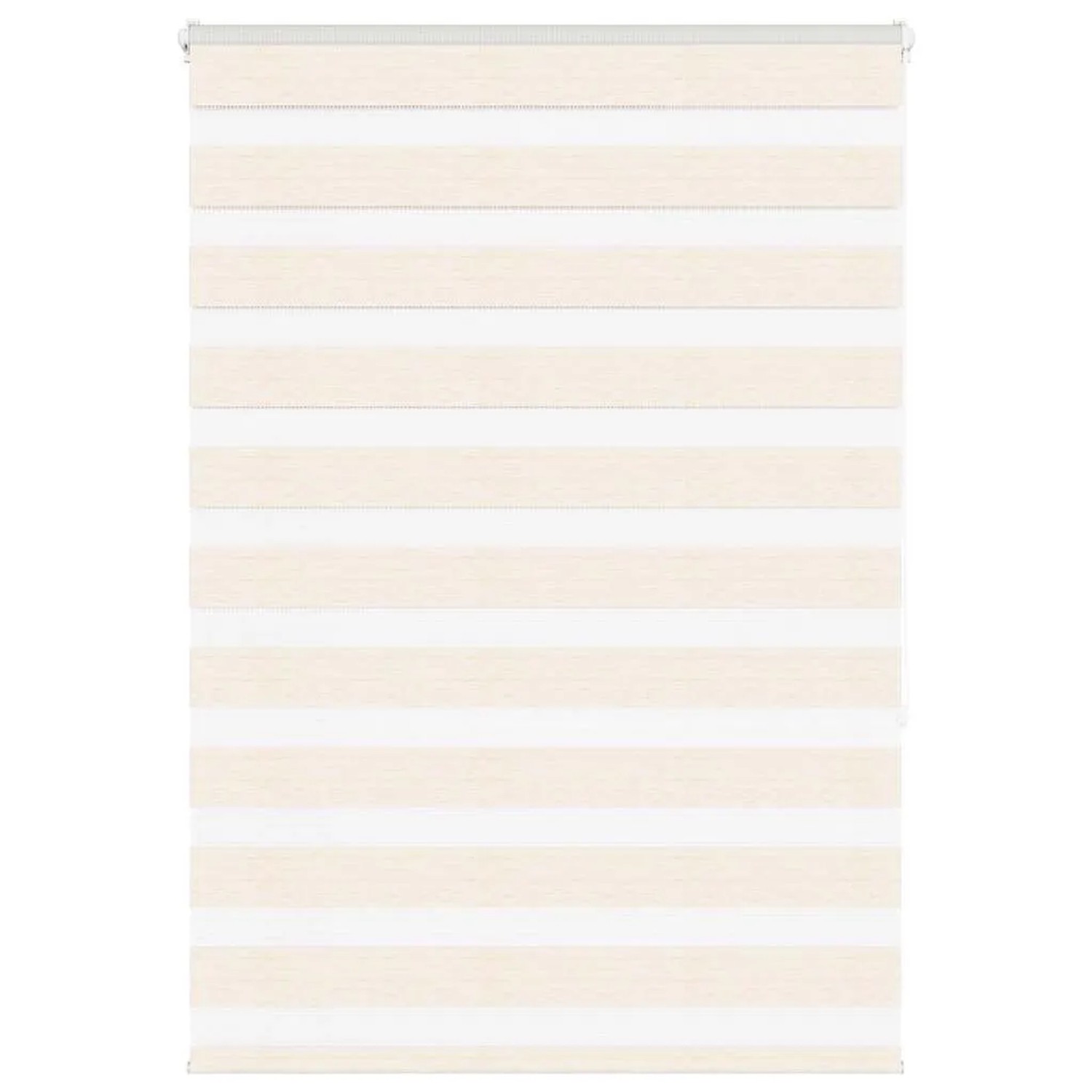 vidaXL Doppelrollo Marmorbeige 95x150 cm Stoffbreite 90,9 cm Polyester 4014 günstig online kaufen