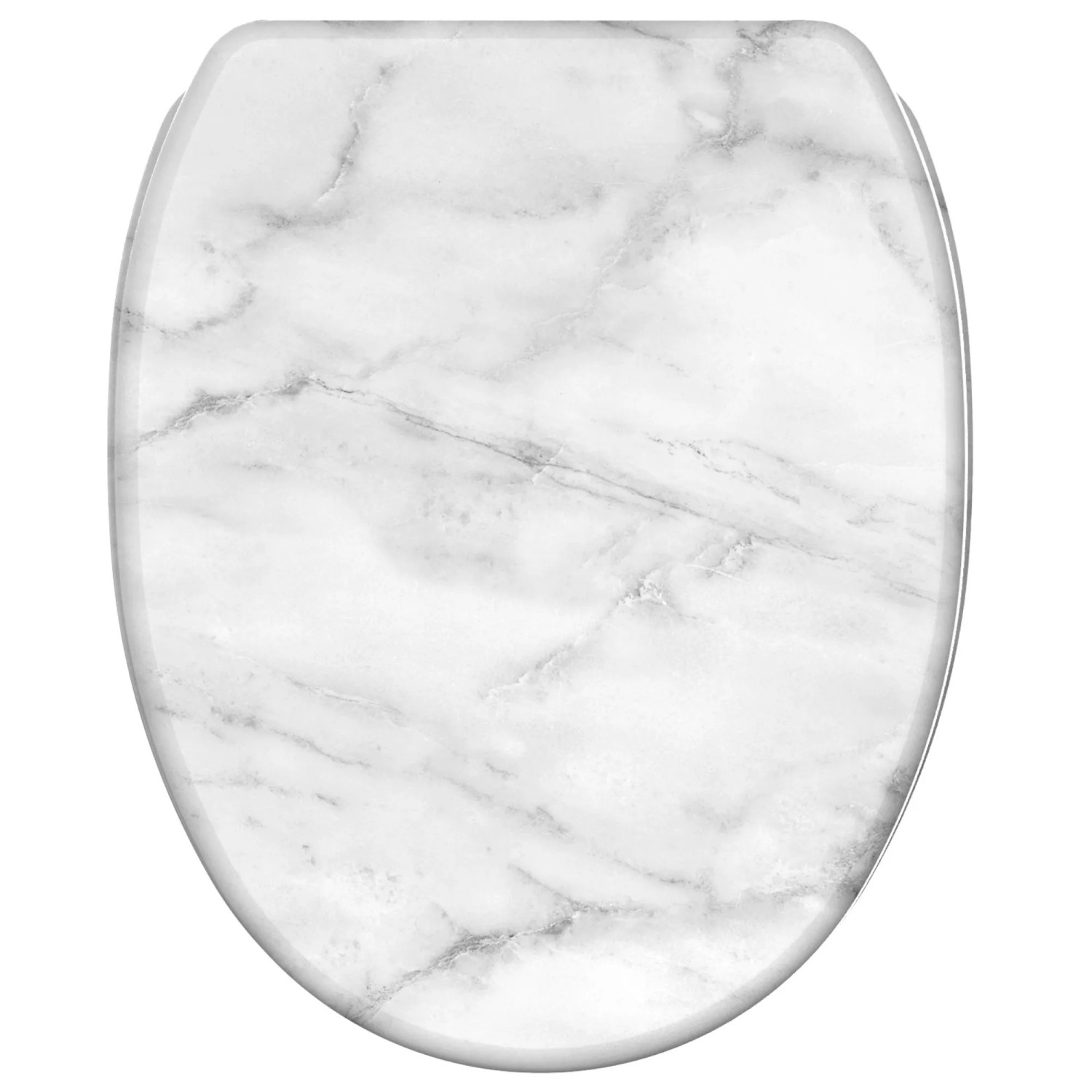 SANILO WC Sitz mit Absenkautomatik Top Fix Marmor günstig online kaufen