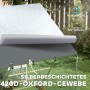 Detailaufnahme: PawHut Hühnerstall mit wasserdichtem, UV-beständigem 420D Oxford-Gewebe.
