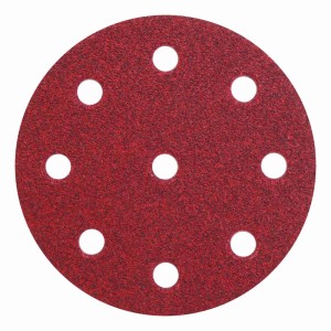 Klingspor Klett-Schleifscheibe PL28CK, 125mm, 60 Stk. Set mit Lochung für Schleifer Zubehör.
