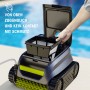Zodiac Sweepy Poolroboter: Filterkorb wird von oben entnommen. Einfache Reinigung des Poolreinigers.