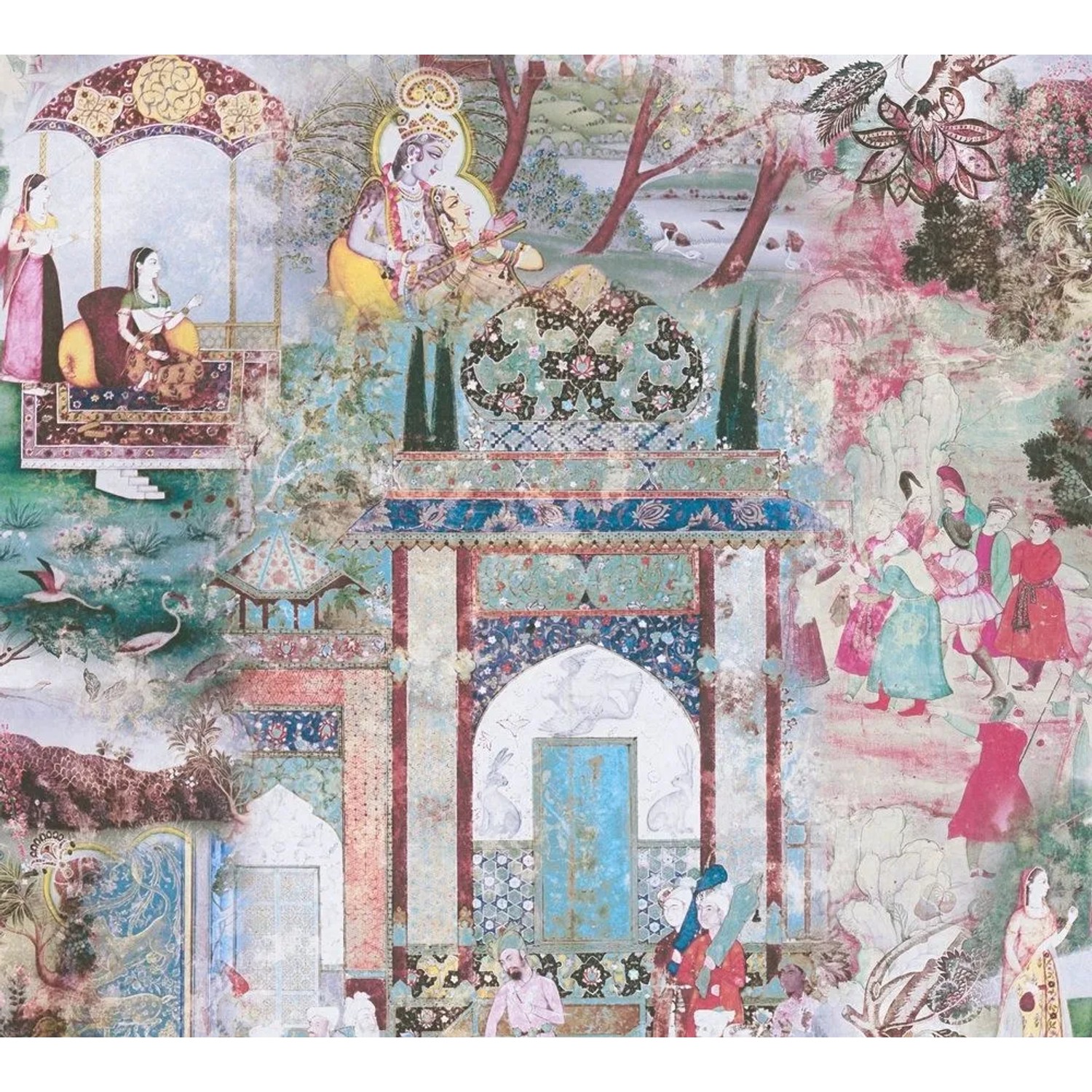 Tadessi Tapete Vintage M1-No.1700 Vliestapete in Rosa