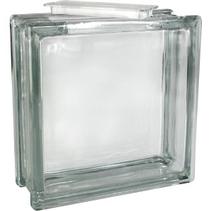 Klarer Fuchs Dekoglasstein Vollsicht, ideal als Vase oder Spardose.