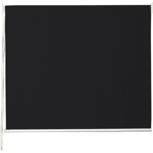 Schwarzes Peddy Shield Sonnenrollo aus HDPE, 140x240 cm, für Innen- und Außenbereich.
