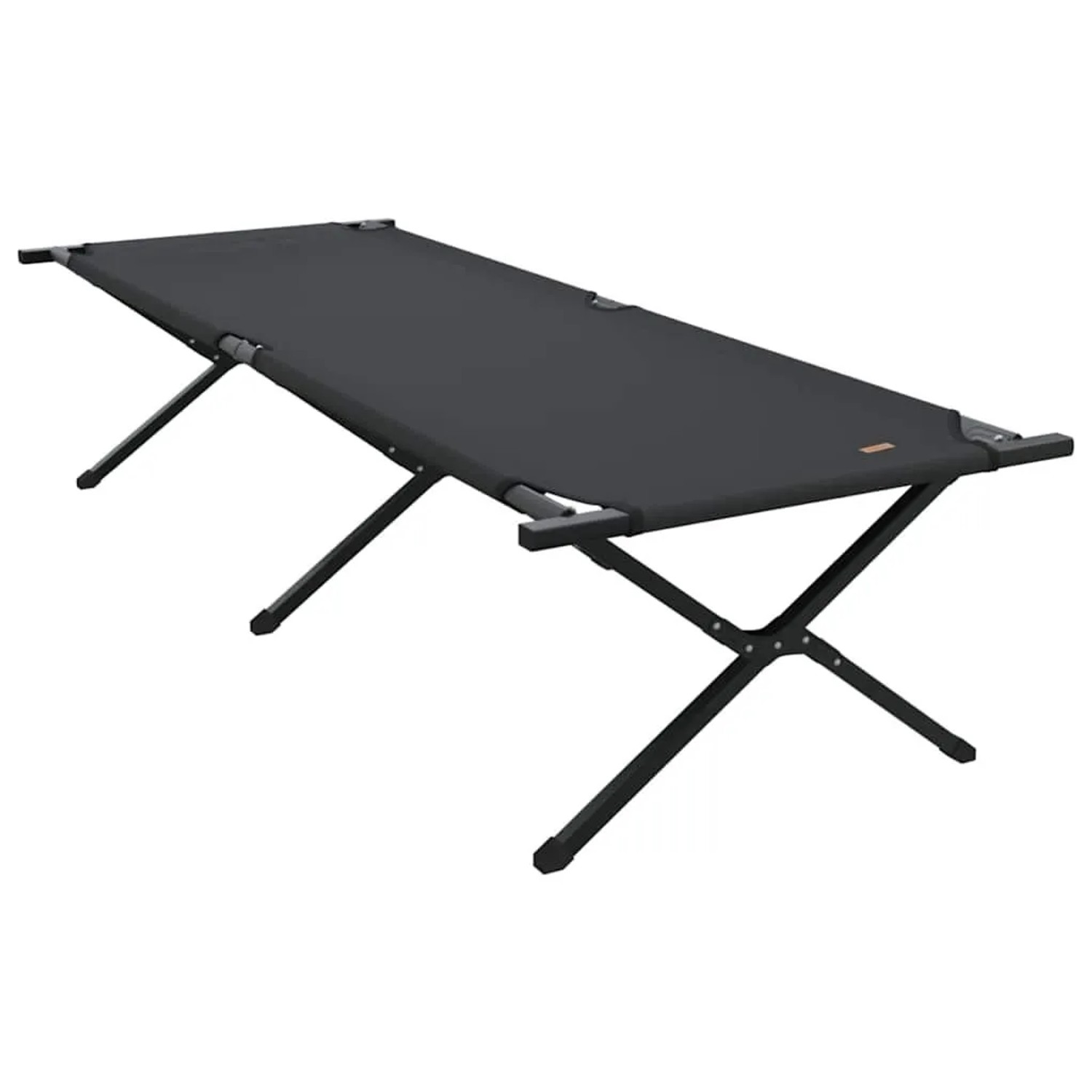 vidaXL Klapp Schlafbett fürs Camping Schwarz 210 x 80 x 46 cm 42003187