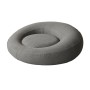Aufblasbares, anthrazitfarbenes Daybed Rondo (160x160x60 cm) für Garten und Terrasse.