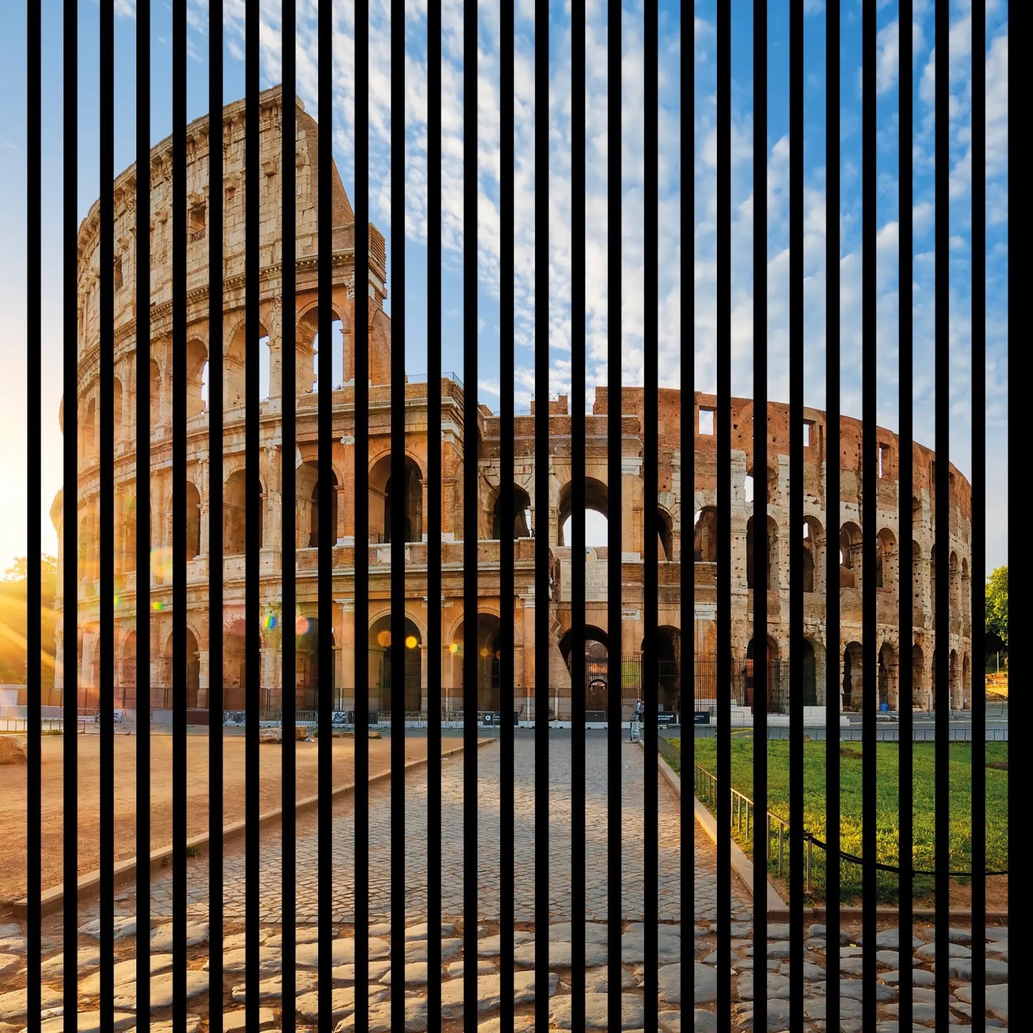 FN Acustico Akustikplatte Colosseum PET u. MDF Foliert 1.133 x 19 x 1.195 mm