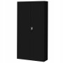 Jan Nowak Werkzeugschrank Werkstattschrank DAREK 185 x 92 x 50 cm All Black Schwarz_3