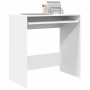 vidaXL Tisch mit Regal Weiß 77,5 x 43 x 79 cm Holzwerkstoff 869514_3