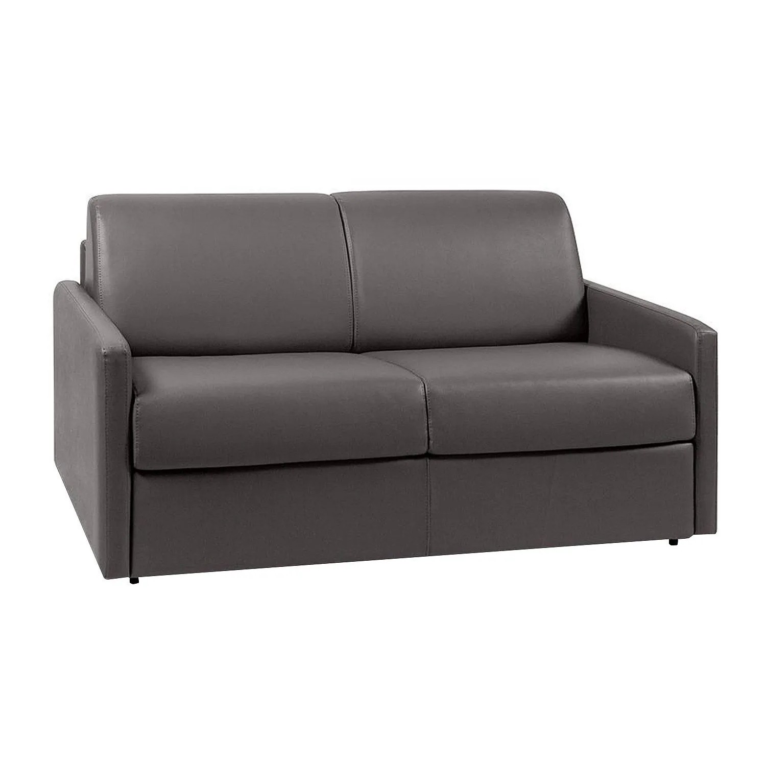 Vente-unique Schlafsofa Calife Grau 150 cm