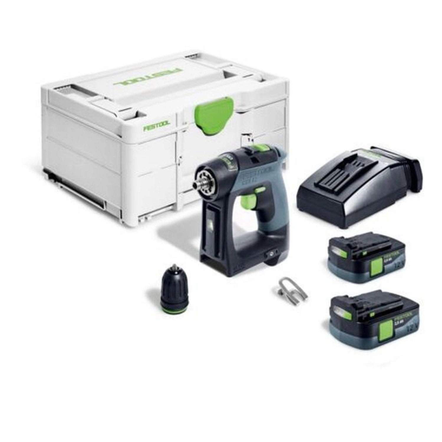 Festool Akku-Bohrschrauber CXS 12 2,5-Plus - 576864 günstig online kaufen