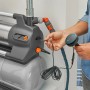 Gardena Hauswasserwerk 5600 SilentComfort mit Bluetooth-Steuerung und Zubehör.